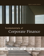 Solution manual for Fundamentals of Corporate Finance Ross Westerfield Jordan Roberts 8th canadian edition