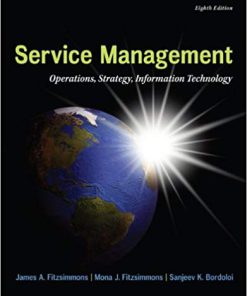 Test Bank for MP Service Management 8th Edition