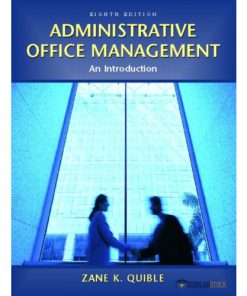 Test Bank for Administrative Office Management, 8/E 8th Edition : 0131245104