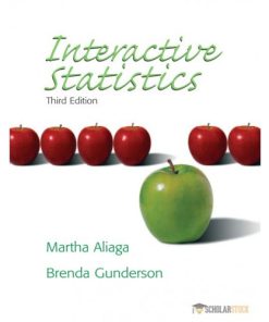 Test Bank for Interactive Statistics, 3/E 3rd Edition : 0131497561