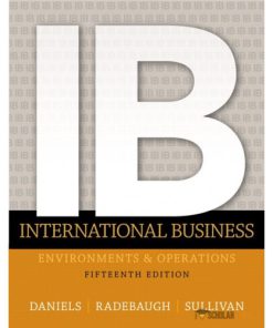 Solution Manual for International Business, 15/E 15th Edition : 0133457230