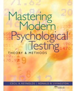 Test Bank for Mastering Modern Psychological Testing: Theory & Methods : 0205886086