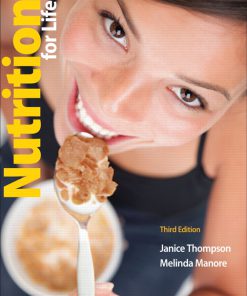 Test Bank for Nutrition for Life, 3/E, Janice J. Thompson Melinda Manore