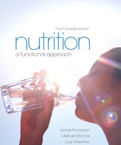 Test Bank for Nutrition: A Functional Approach, Third Canadian Edition, 3/E 3rd Edition