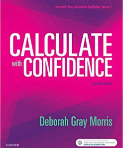 Test Bank for Calculate with Confidence 7th Edition