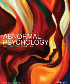 Test Bank for Abnormal Psychology, 6th Canadian Edition, Gordon L. Flett, Nancy L. Kocovski Gerald C. Davison John M. Neale