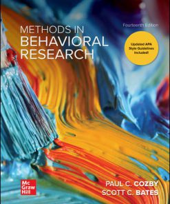 Solution Manual for Methods in Behavioral Research, 14th Edition, Paul Cozby, Scott Bates