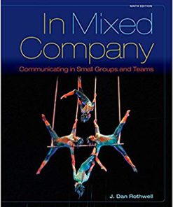 Test Bank for In Mixed Company: Communicating in Small Groups 9th Edition