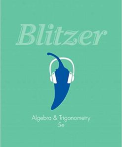 Test Bank for Algebra and Trigonometry 5th by Blitzer