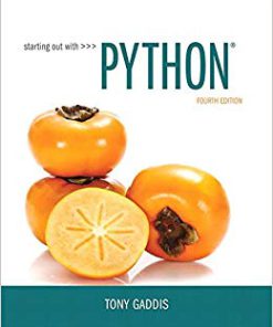 Test Bank for Starting Out with Python (4th Edition) 4th Edition