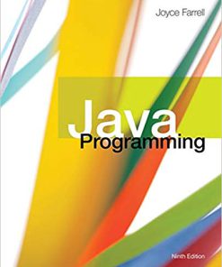 Solution Manual for Java Programming 9th Edition