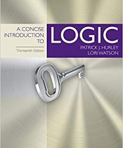 Test Bank for A Concise Introduction to Logic 13th Edition