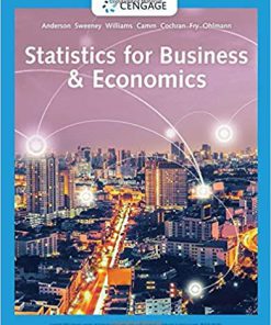 Solution Manual for Statistics for Business & Economics 14th by Anderson