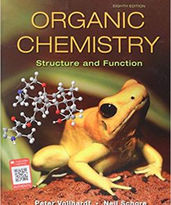 Test Bank for Organic Chemistry 8th by Vollhardt