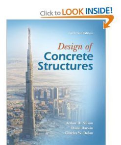 Solution manual for Design of Concrete Structures Nilson Darwin Dolan 14th edition