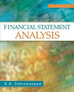 Solution manual for Financial Statements Analysis Subramanyam Wild 11th edition