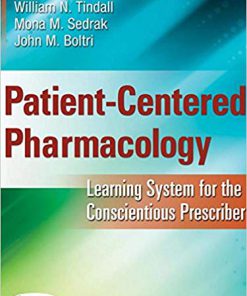 Test Bank for Patient-Centered Pharmacology 1st by Tindall