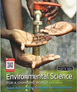 Test Bank for Scientific American Environmental Science For A Changing World 3rd by Karr