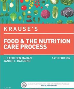 Test Bank for Krauses Food and the Nutrition Care Process 14th Edition by Mahan