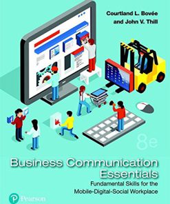 Test Bank For Business Communication Essentials: Fundamental Skills for the Mobile-Digital-Social Workplace (8th Edition) (What’s New in Business Communication) 8th Edition