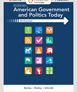 Test Bank for American Government and Politics Today Essentials 2017-2018 Edition 19th by Bardes