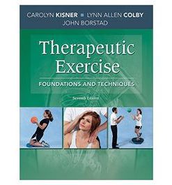 Test Bank for Therapeutic Exercise 7th Edition by Kisner