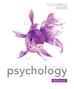 Test Bank for Psychology, 4th Edition, Saundra K. Ciccarelli, J. Noland White