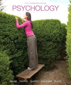 Test Bank for Psychology 5th Canadian Edition Wade