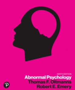 Test Bank for Abnormal Psychology, 9th Edition Thomas F. Oltmanns Robert E. Emery