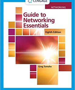 Test Bank for Guide to Networking Essentials, 8th Edition, Greg Tomsho