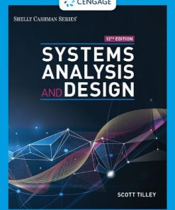 Test Bank for Systems Analysis and Design, 12th Edition, Scott Tilley