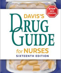 Test Bank for Davis’s Drug Guide for Nurses 16th Edition Vallerand