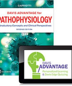 Test Bank for Davis Advantage for Pathophysiology: Introductory Concepts and Clinical Perspectives, 2nd Edition, Theresa Capriotti,