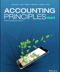 Test Bank for Accounting Principles Volume 1 8th Canadian Edition Weygandt