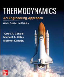 Solution Manual for Thermodynamics: An Engineering Approach, 9th Edition, Yunus Cengel, Michael Boles