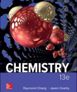 Test Bank for Chemistry, 13th Edition, Raymond Chang Jason Overby