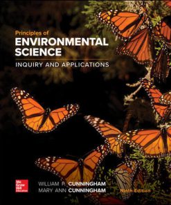 Solution Manual for Principles of Environmental Science 9th Edition Cunningham