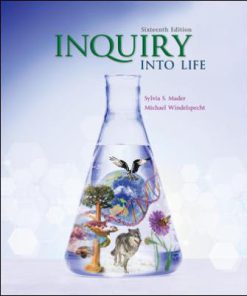 Test Bank for Inquiry into Life, 16th Edition, Sylvia Mader Michael Windelspecht