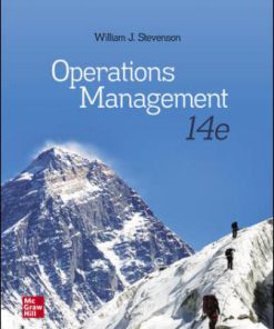 Solution Manual for Operations Management 14th Edition William J Stevenson