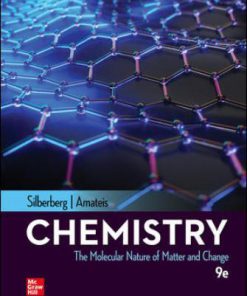 Solution Manual for Chemistry: The Molecular Nature of Matter and Change, 9th Edition, Martin Silberberg Patricia Amateis