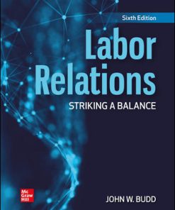 Test Bank for Labor Relations: Striking a Balance, 6th Edition, John Budd