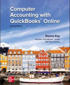 Solution Manual for Computer Accounting with QuickBooks Online 2nd Edition Donna Kay