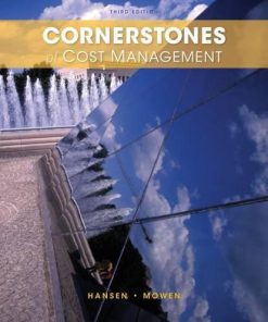 Test bank for Cornerstones of Cost Management 3rd Edition by Hansen