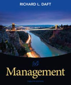 Test Bank for Management, 12th Edition, Richard L. Daft