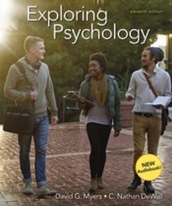 Test Bank for Exploring Psychology, 11th Edition David G. Myers C. Nathan DeWall