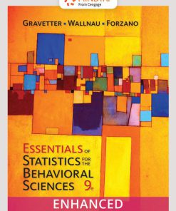 Solution Manual for Essentials of Statistics for The Behavioral Sciences, 9th Edition, Frederick J Gravetter, Larry B. Wallnau, Lori-Ann B. Forzano