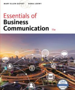 Test Bank for Essentials of Business Communication, 11th Edition, Mary Ellen Guffey, Dana Loewy