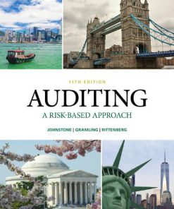 Solution Manual for Auditing: A Risk Based-Approach, 11th Edition, Karla M. Johnstone-Zehms, Audrey A. Gramling, Larry E. Rittenberg