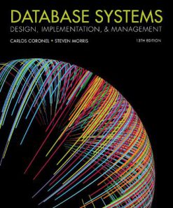 Solution Manual for Database Systems: Design, Implementation, and Management 13th Edition Coronel