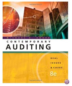 Solution Manual for Contemporary Auditing Real Issues and Cases 8th Edition by Knapp